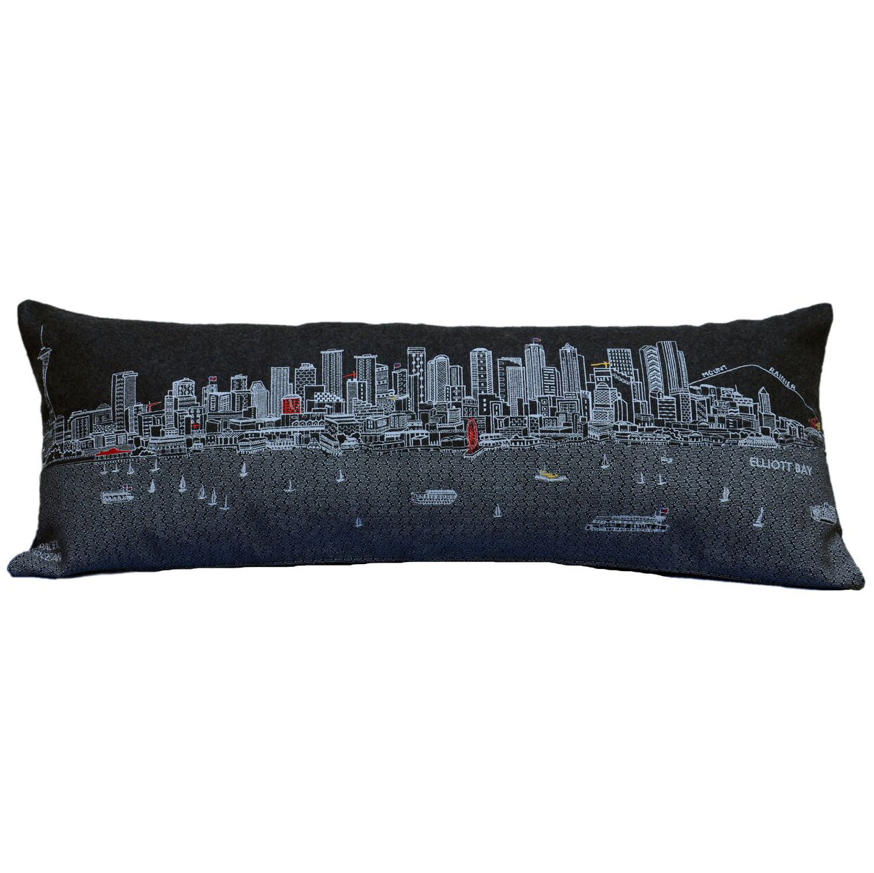 Seattle Skyline Pillow – English Traditions