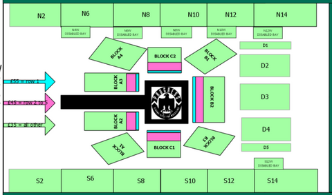 Wembley Seating Chart