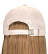 Classic Hat Beige | Cotton Cap w/ Synthetic Hair