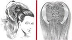 Shorty Comb | Synthetic Hairpiece