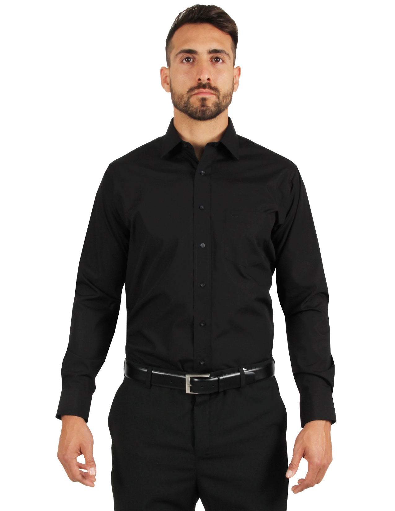 Download Camisa de Vestir Negra - Mariscal Moda Hombre