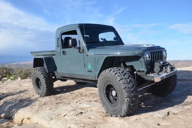 FrankenBrute is a monster of a 2006 Jeep Wrangler TJ - Pit Bull Tires