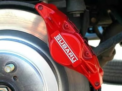 Small 2-pot caliper decal