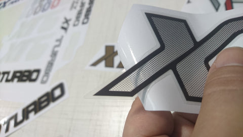 XT Logo Clear Interior Version