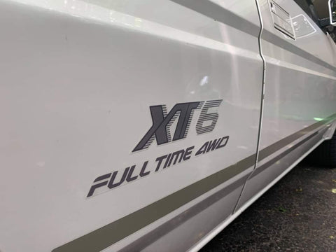 XT6 Side Stripe Kits (Logo stickers not included)