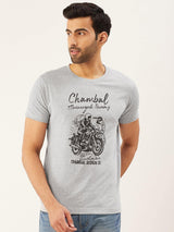 Moto Racing Grey T-Shirt - The Chambal