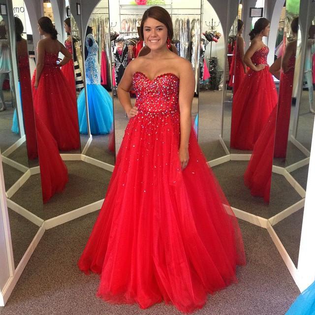 prom dresses red 2019