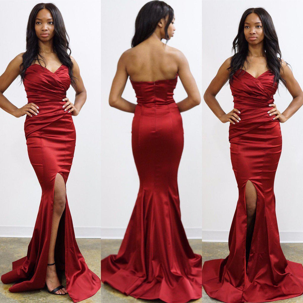 prom dress 2019 red