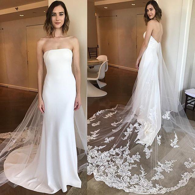 2019 simple wedding dresses