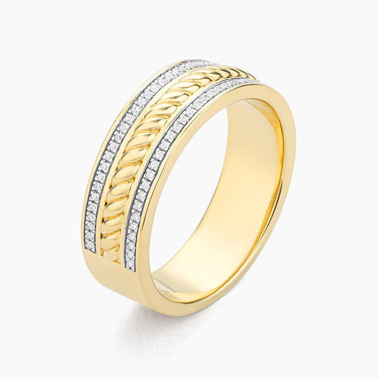 ELLA STEIN Connect The Circles Stackable Band Ring - Amber Marie and Company