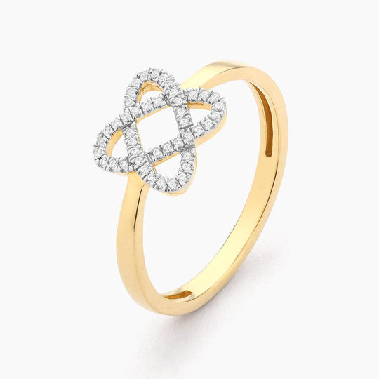 Amazon.com: PC Jeweller The Knoty Knot 14k Diamond (Yellow, Size: 7) :  Clothing, Shoes & Jewelry