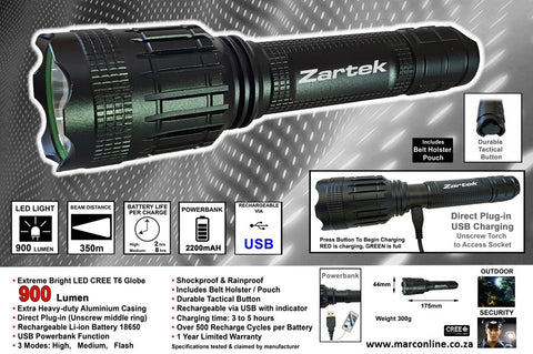 plug in rechargeable torch