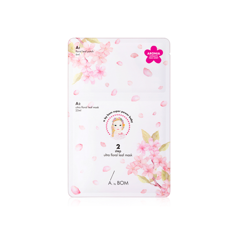A. by BOM 2 Step Ultra Floral Leaf Mask | SKINiD.se