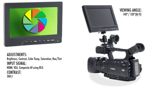 adjustment input signal viewing angle & contract