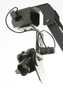 TigerTilt Pan Head Mounted to Orion DVC210 Camera Crane