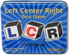 Left Center Right Dice game for all ages. www.lumitory.com