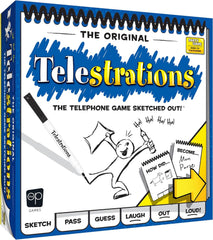 Telestrations game for families and kids. www.lumitory.com