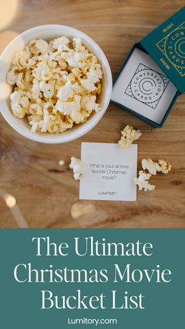 the ultimate christmas movie bucket list. www.lumitory.com