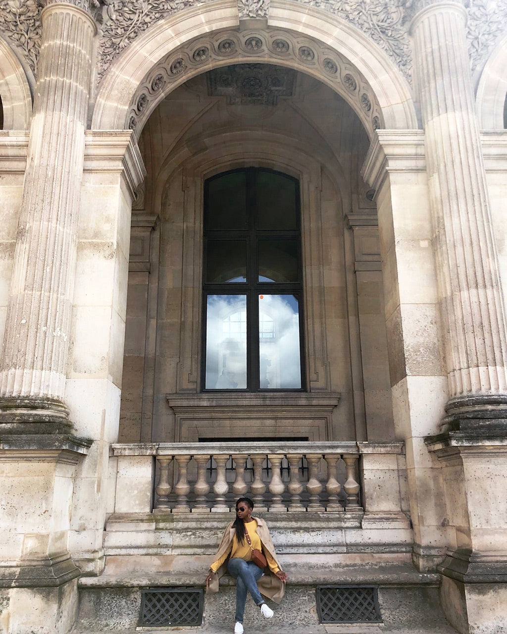 Keisha at The Louvre
