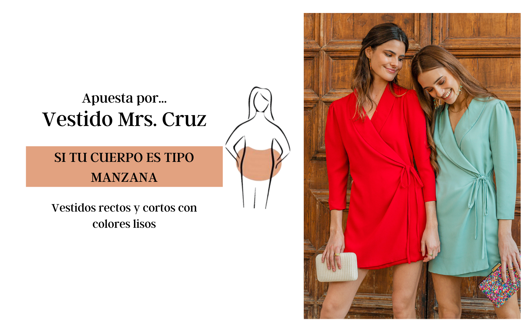 Look de Invitada Cuerpo Manzana