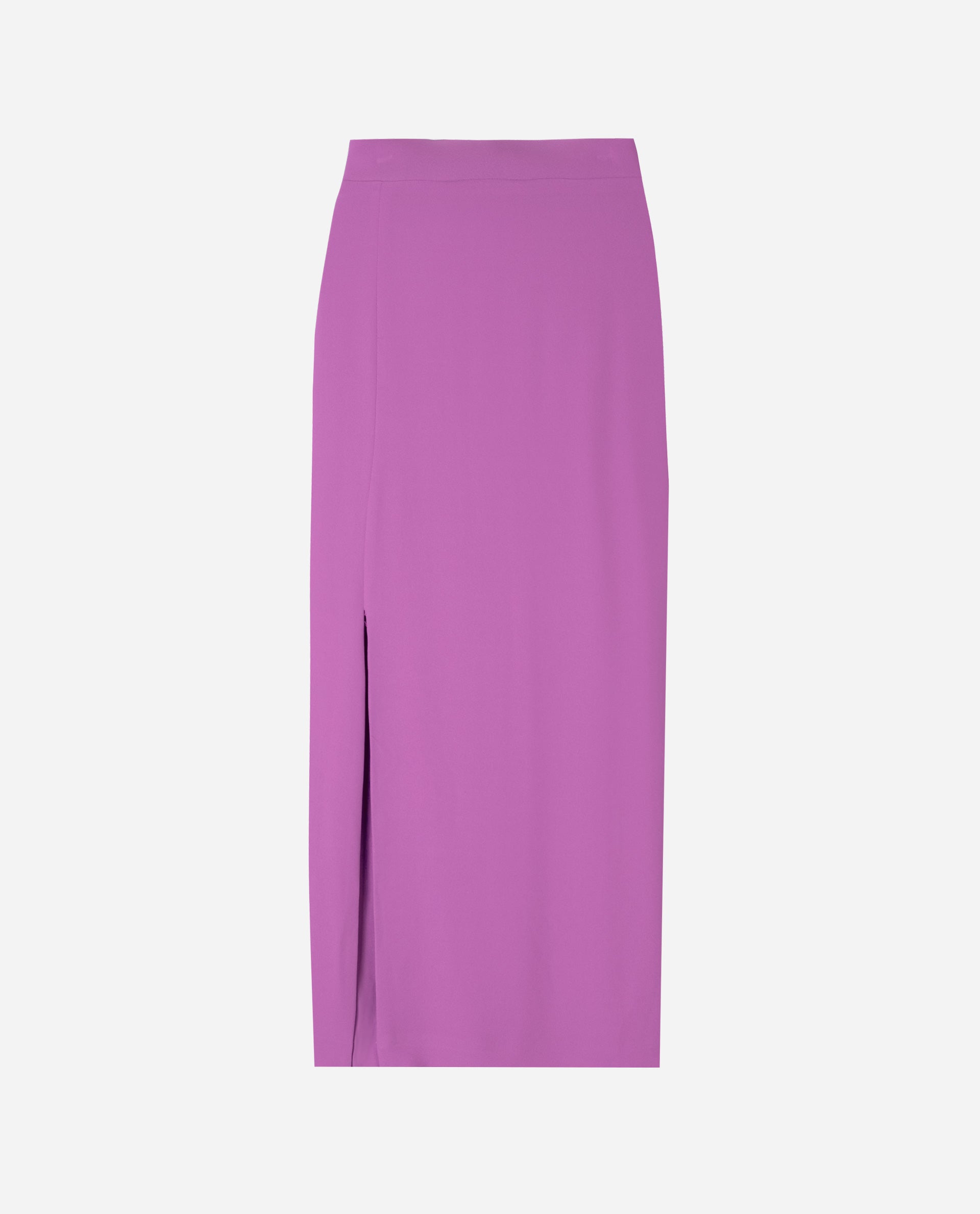 Elegant Fitted Midi Skirt - Mauve | Wedding Guests THE-ARE