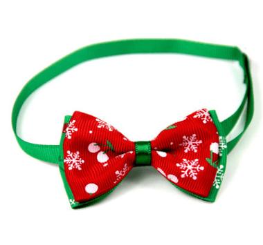 christmas bow ties for large dogs