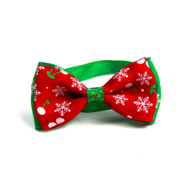 christmas bow ties for large dogs