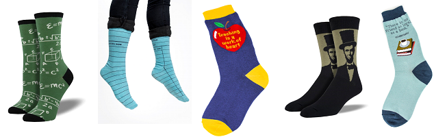 Teacher Appreciation Gifts: Socks for Teachers - John's Crazy Socks