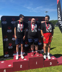 John with Special Olympics Medal