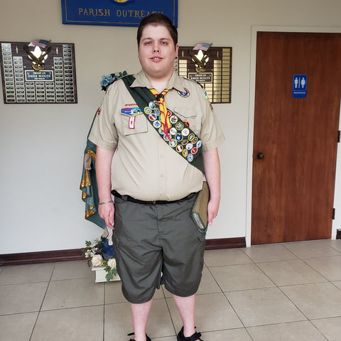 Matt as Eagle Scout 1