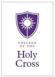 Sign for the College of the Holy Cross