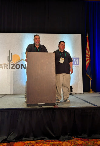 John and Mark deliver a moving  keynote for the Arizona SHRM