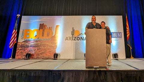 John and Mark deliver the keynote for the Arizona SHRM
