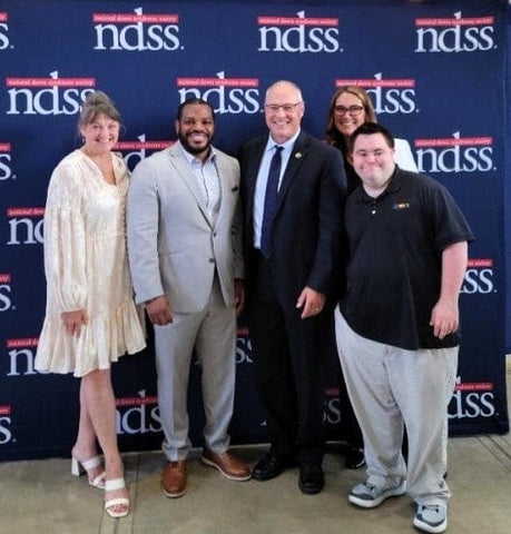 John Cronin with Congressman Stauber and NDSS Board members