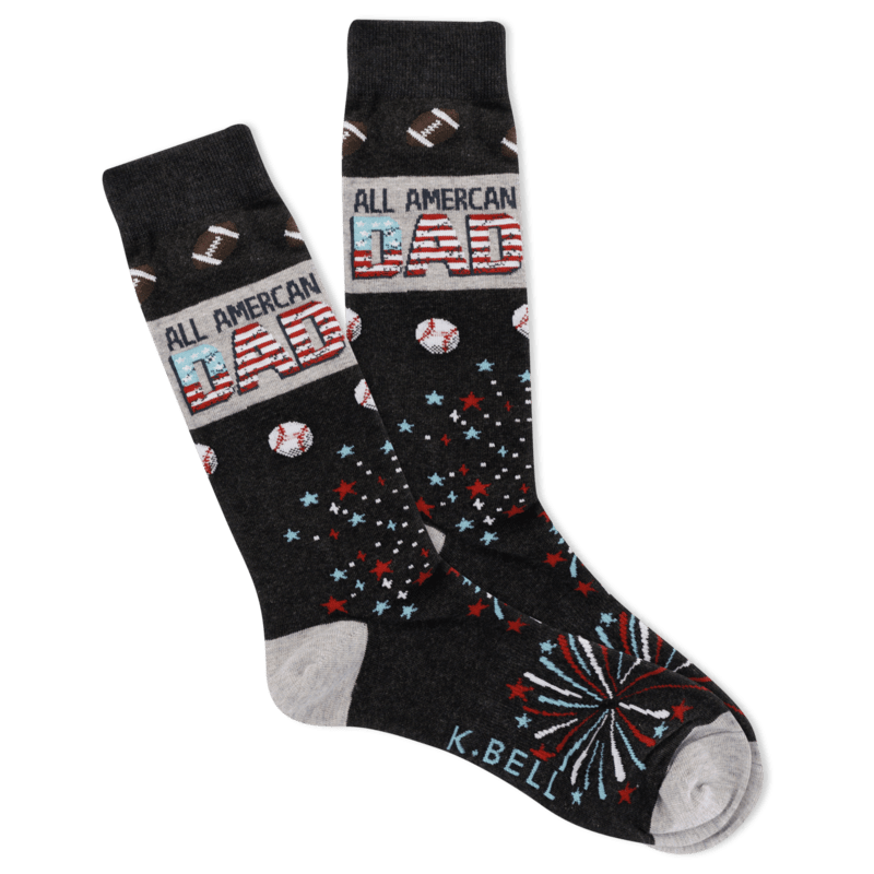 Image of All American Dad Men's Crew Sock