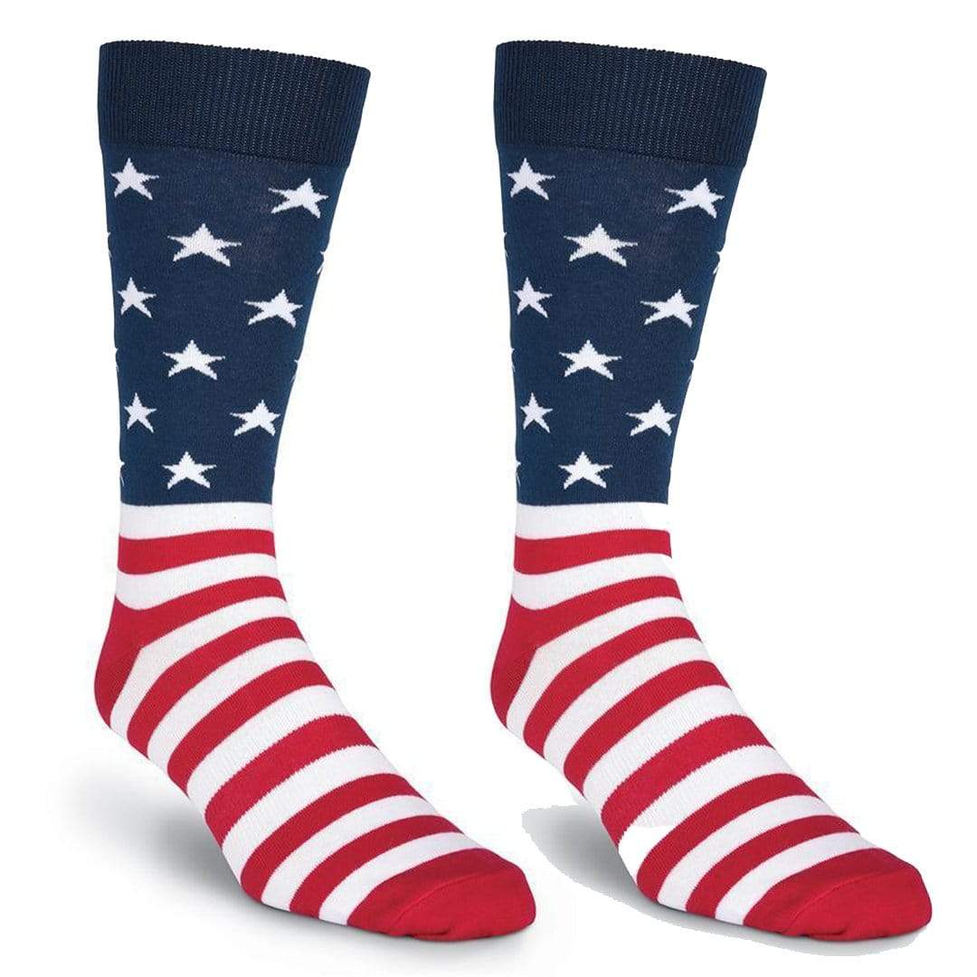 American Flag Sock Crew Socks for Men