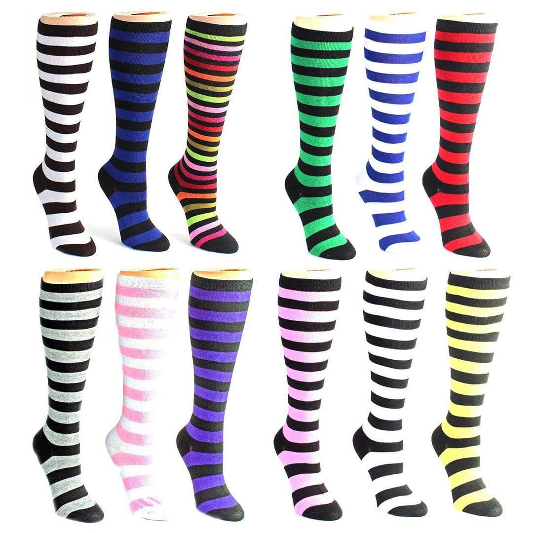 striped socks womens