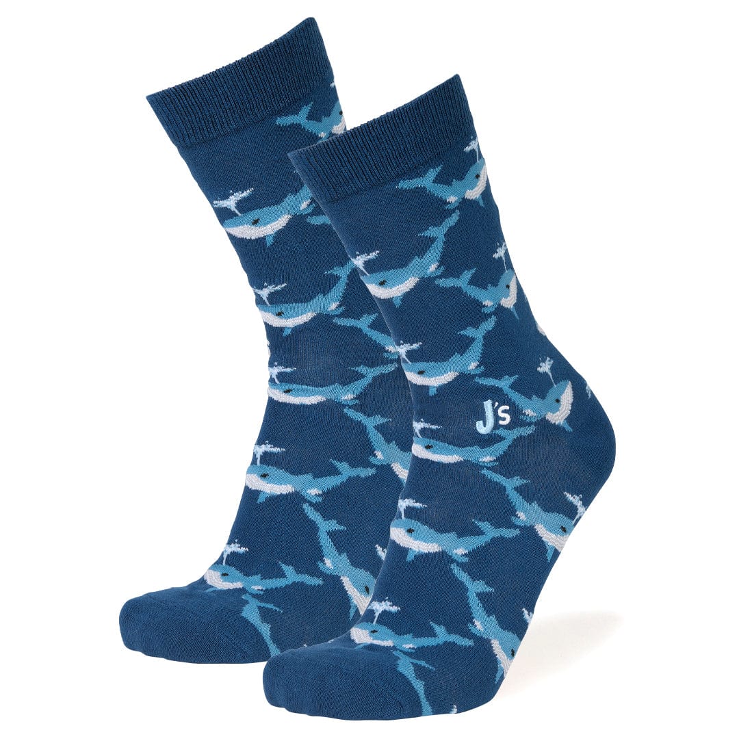 Image of Whales Men's Crew Socks