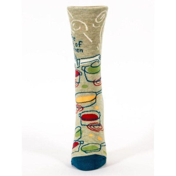 Get Out of My Kitchen Socks - Crew Socks for Women - John's Crazy Socks