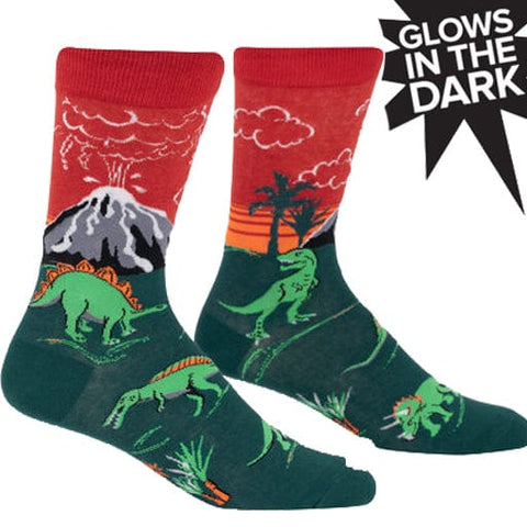 Weird Science Glow-in-the-Dark Men's Socks | Scientist Socks