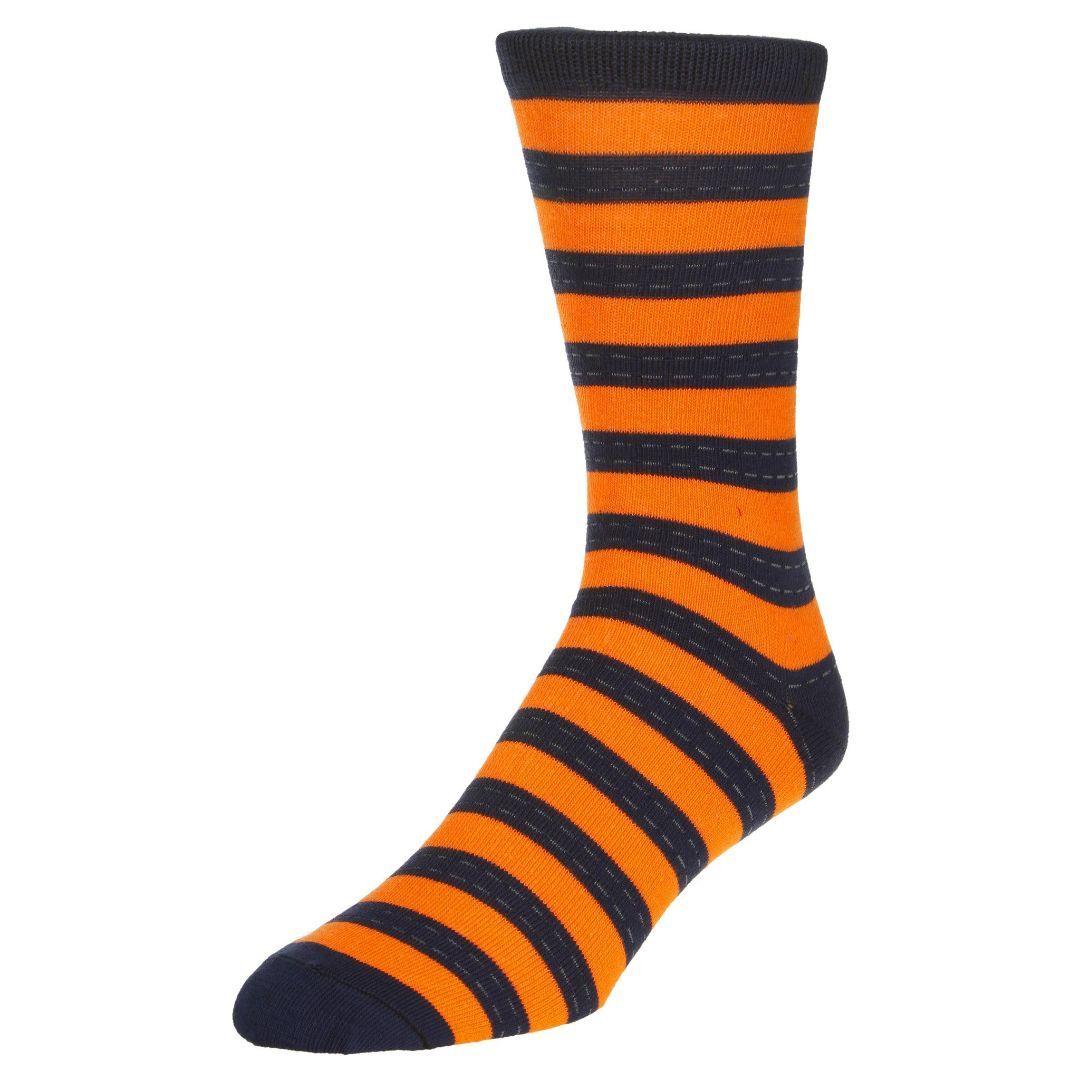 Striped Dress Socks Crew Socks For Men