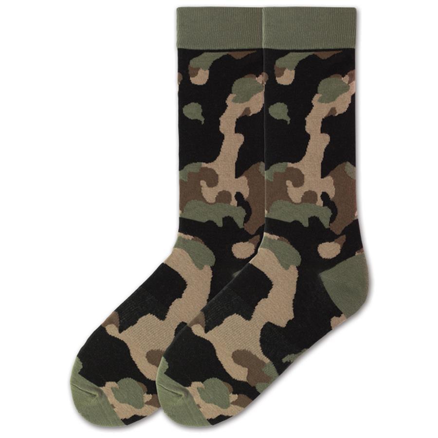 camouflage socks