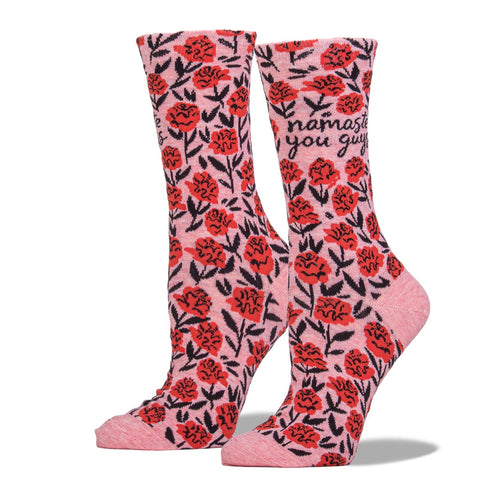 Marigold Floral Crew Socks