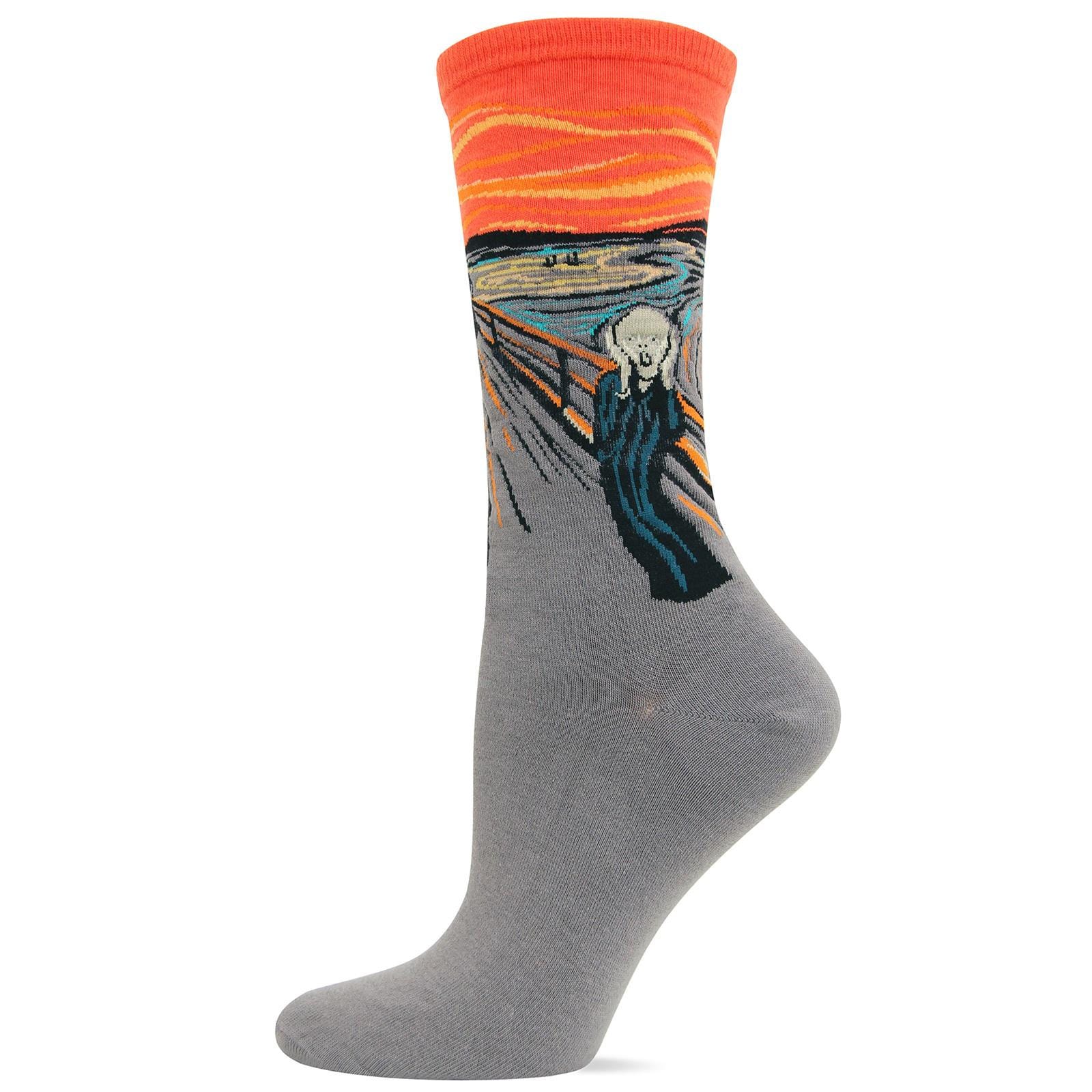 The Scream Women's Crew Sock