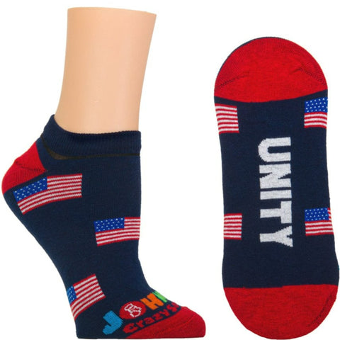 Made in USA – PRETZEL socks (S/M) – navy