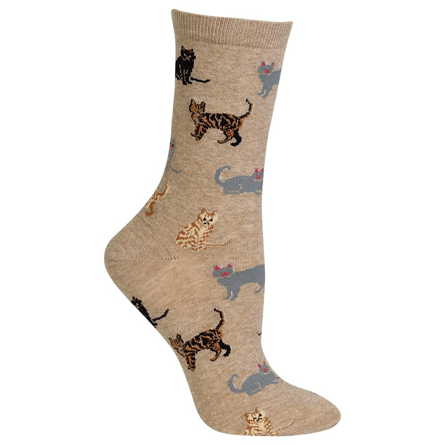 Womens socks with cats on them