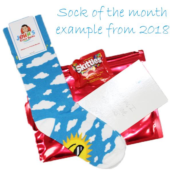 Sock of the Month Club | Monthly Socks Subscription - John's Crazy Socks