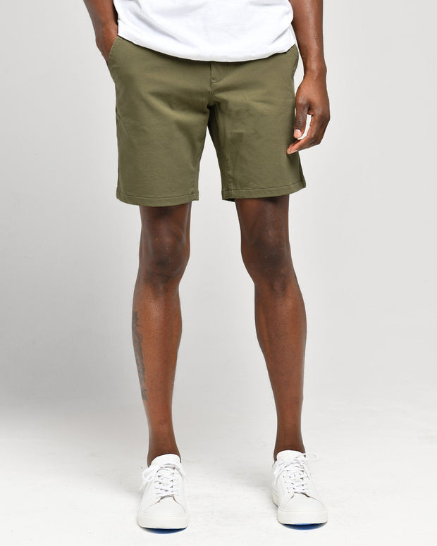 Olive Green Tech Chino Shorts – TAYLRD