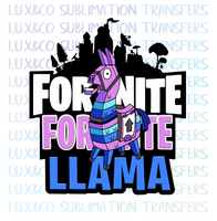 Download Fortnite Llama Sublimation Transfer Lux Co