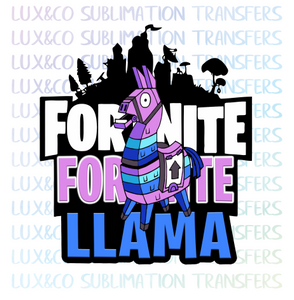 fortnite llama sublimation transfer - fortnite svg free download